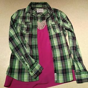 "Flanel" style; Medium; Aeropostale 🌸🌿